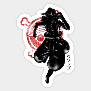 Crimson Sniper Sticker